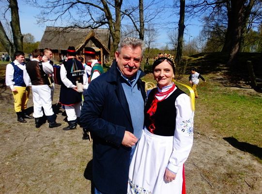 Senator Kazimierz Kleina uczestniczył w otwarciu klukowskiej  wystawy