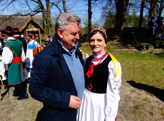 Senator Kazimierz Kleina uczestniczył w otwarciu klukowskiej  wystawy