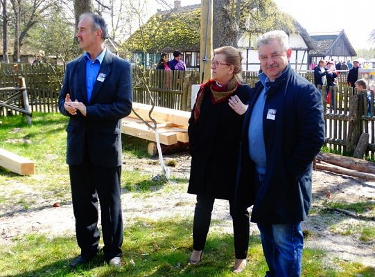 Senator Kazimierz Kleina uczestniczył w otwarciu klukowskiej  wystawy