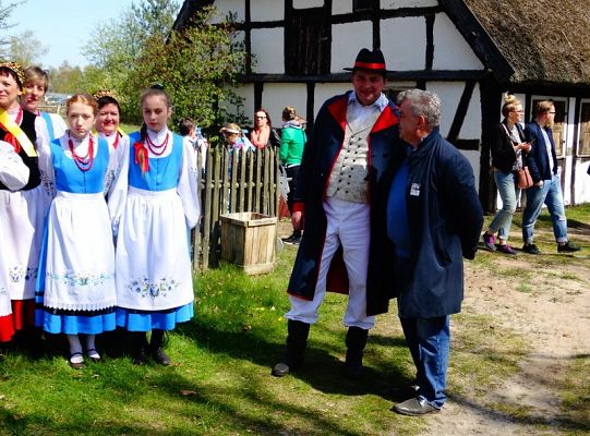 Senator Kazimierz Kleina uczestniczył w otwarciu klukowskiej  wystawy