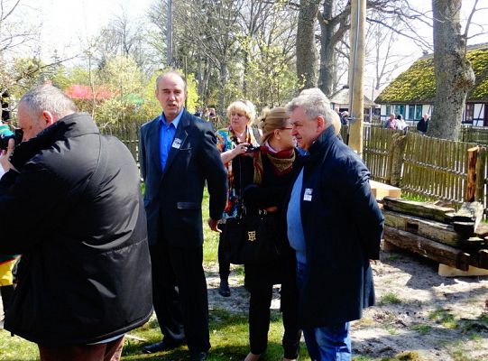 Senator Kazimierz Kleina uczestniczył w otwarciu klukowskiej  wystawy