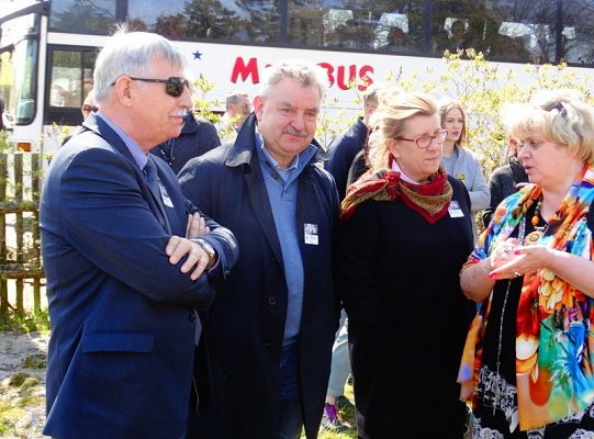 Senator Kazimierz Kleina uczestniczył w otwarciu klukowskiej  wystawy