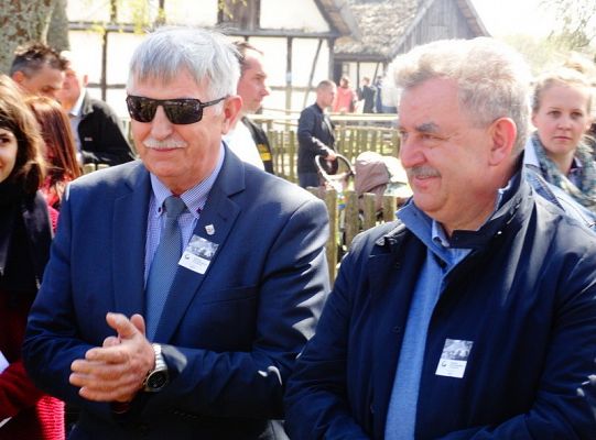 Senator Kazimierz Kleina uczestniczył w otwarciu klukowskiej  wystawy