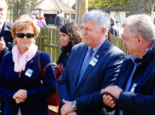 Senator Kazimierz Kleina uczestniczył w otwarciu klukowskiej  wystawy