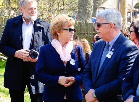 Senator Kazimierz Kleina uczestniczył w otwarciu klukowskiej  wystawy