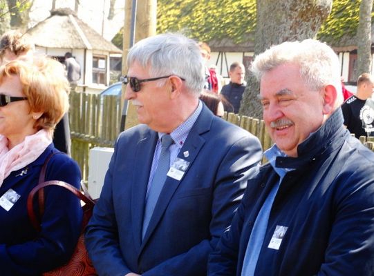 Senator Kazimierz Kleina uczestniczył w otwarciu klukowskiej  wystawy