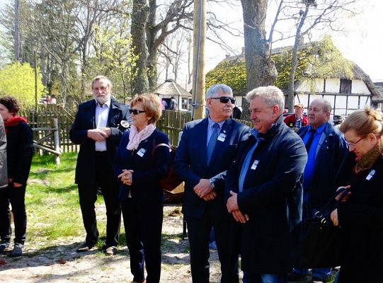 Senator Kazimierz Kleina uczestniczył w otwarciu klukowskiej  wystawy