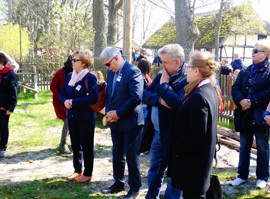 Senator Kazimierz Kleina uczestniczył w otwarciu klukowskiej  wystawy
