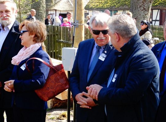 Senator Kazimierz Kleina uczestniczył w otwarciu klukowskiej  wystawy
