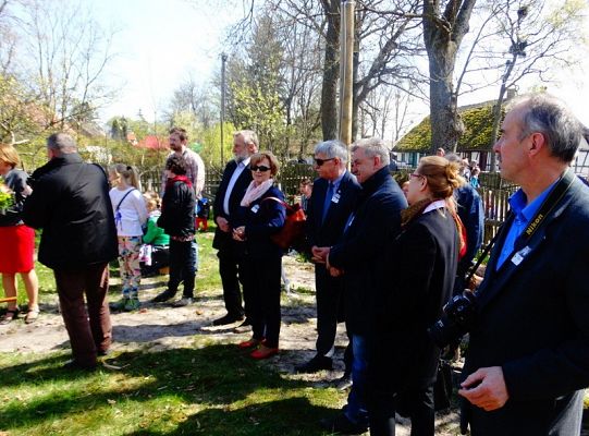 Senator Kazimierz Kleina uczestniczył w otwarciu klukowskiej  wystawy