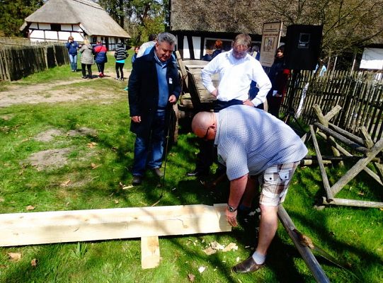 Senator Kazimierz Kleina uczestniczył w otwarciu klukowskiej  wystawy