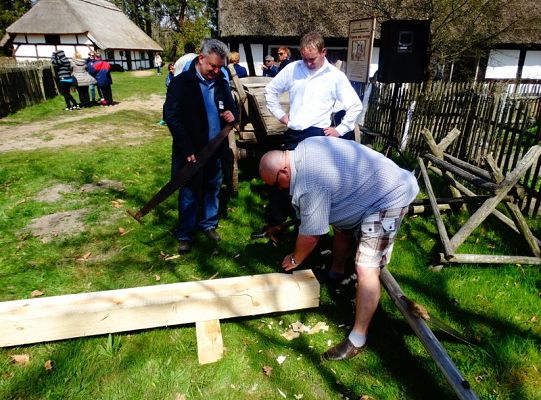 Senator Kazimierz Kleina uczestniczył w otwarciu klukowskiej  wystawy