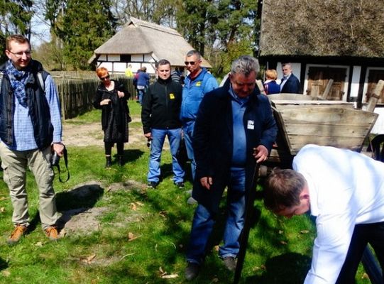 Senator Kazimierz Kleina uczestniczył w otwarciu klukowskiej  wystawy