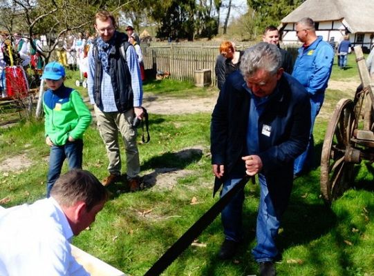 Senator Kazimierz Kleina uczestniczył w otwarciu klukowskiej  wystawy