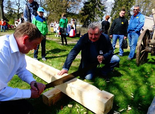 Senator Kazimierz Kleina uczestniczył w otwarciu klukowskiej  wystawy