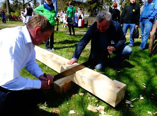 Senator Kazimierz Kleina uczestniczył w otwarciu klukowskiej  wystawy