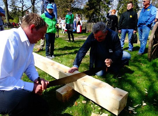 Senator Kazimierz Kleina uczestniczył w otwarciu klukowskiej  wystawy