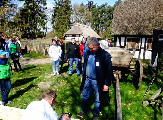 Senator Kazimierz Kleina uczestniczył w otwarciu klukowskiej  wystawy