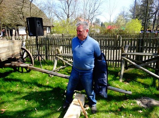 Senator Kazimierz Kleina uczestniczył w otwarciu klukowskiej  wystawy