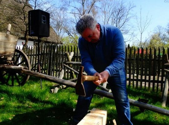 Senator Kazimierz Kleina uczestniczył w otwarciu klukowskiej  wystawy