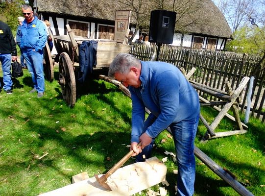 Senator Kazimierz Kleina uczestniczył w otwarciu klukowskiej  wystawy