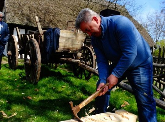 Senator Kazimierz Kleina uczestniczył w otwarciu klukowskiej  wystawy