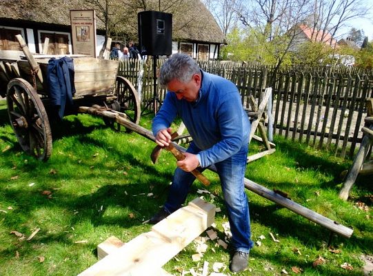 Senator Kazimierz Kleina uczestniczył w otwarciu klukowskiej  wystawy