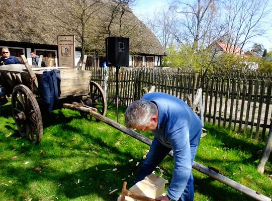 Senator Kazimierz Kleina uczestniczył w otwarciu klukowskiej  wystawy