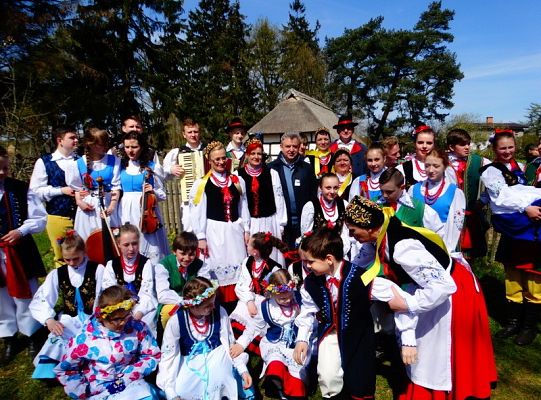 Senator Kazimierz Kleina uczestniczył w otwarciu klukowskiej  wystawy