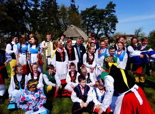 Senator Kazimierz Kleina uczestniczył w otwarciu klukowskiej  wystawy