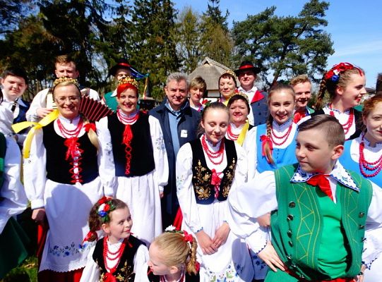 Senator Kazimierz Kleina uczestniczył w otwarciu klukowskiej  wystawy