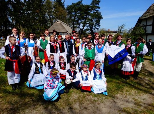 Senator Kazimierz Kleina uczestniczył w otwarciu klukowskiej  wystawy