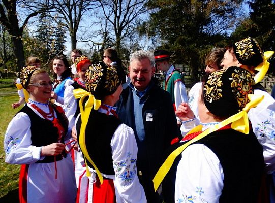 Senator Kazimierz Kleina uczestniczył w otwarciu klukowskiej  wystawy