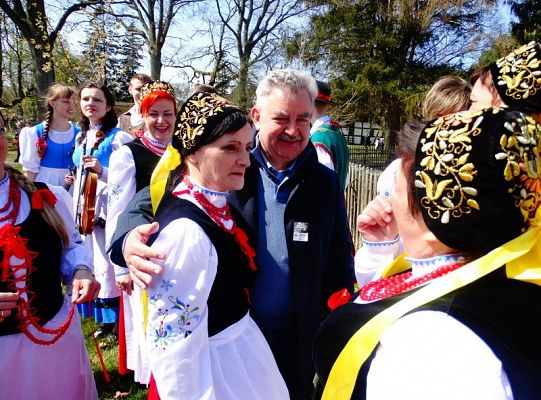 Senator Kazimierz Kleina uczestniczył w otwarciu klukowskiej  wystawy