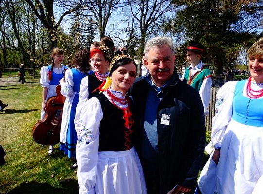 Senator Kazimierz Kleina uczestniczył w otwarciu klukowskiej  wystawy