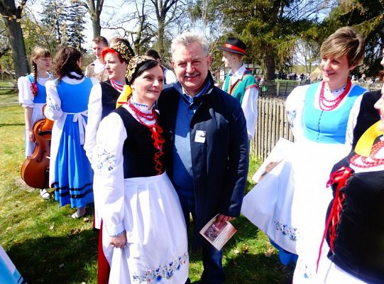 Senator Kazimierz Kleina uczestniczył w otwarciu klukowskiej  wystawy