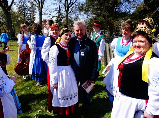 Senator Kazimierz Kleina uczestniczył w otwarciu klukowskiej  wystawy