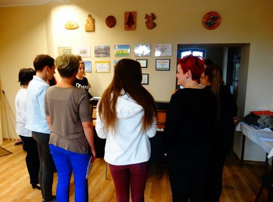 Tajemnica  przygotowania utworu przez Grupę Dorosłych