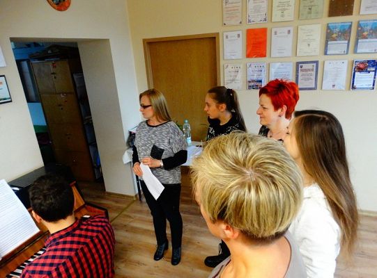 Tajemnica  przygotowania utworu przez Grupę Dorosłych