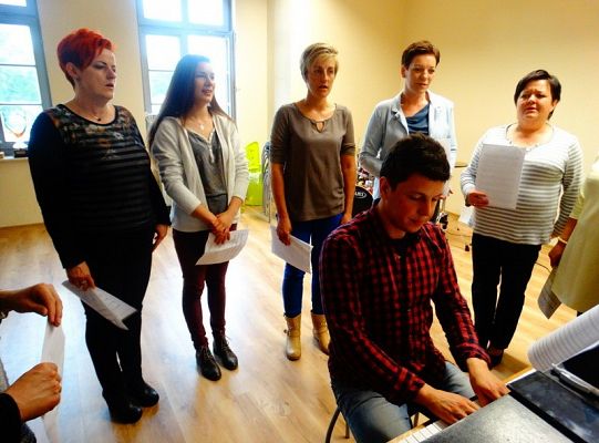 Tajemnica  przygotowania utworu przez Grupę Dorosłych