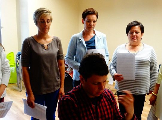 Tajemnica  przygotowania utworu przez Grupę Dorosłych