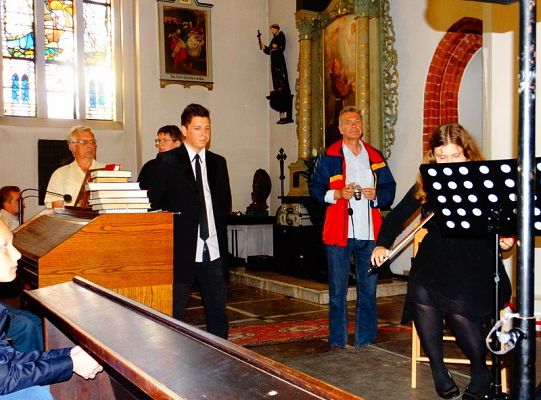 Struny skrzypiec dotykały murów Sanktuarium