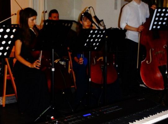 Struny skrzypiec dotykały murów Sanktuarium