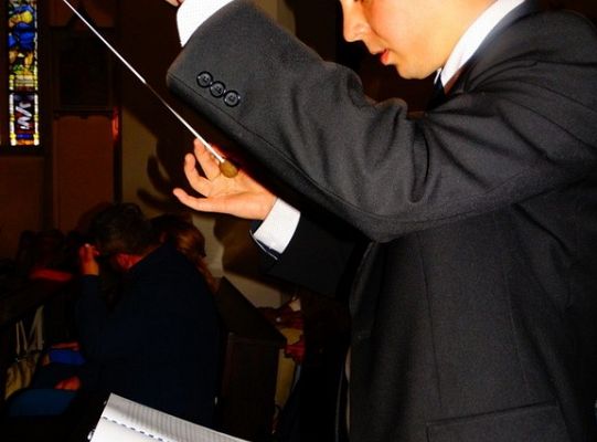 Struny skrzypiec dotykały murów Sanktuarium