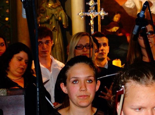 Struny skrzypiec dotykały murów Sanktuarium