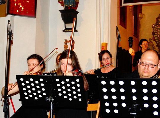 Struny skrzypiec dotykały murów Sanktuarium