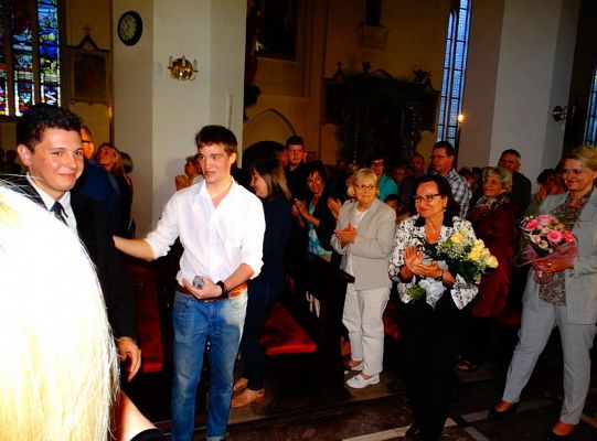 Struny skrzypiec dotykały murów Sanktuarium