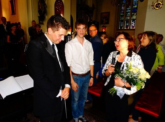 Struny skrzypiec dotykały murów Sanktuarium