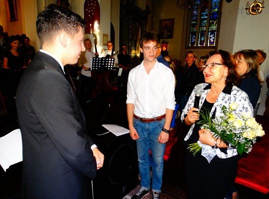 Struny skrzypiec dotykały murów Sanktuarium