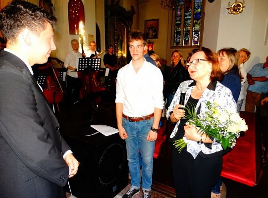 Struny skrzypiec dotykały murów Sanktuarium